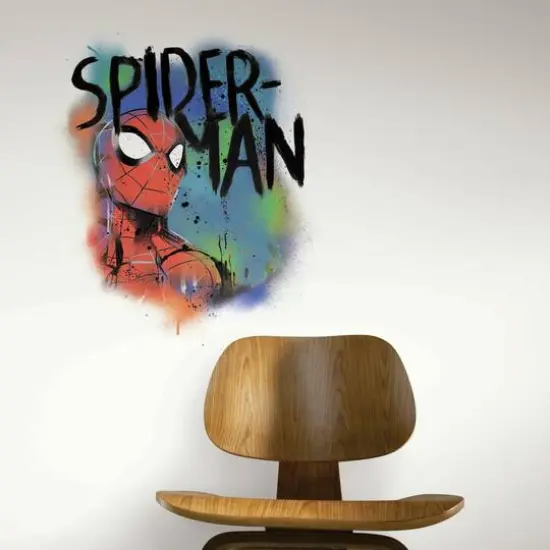 RoomMates Spider-Man Classic Graffiti Burst Peel & Stick Giant Wall Decals {3}