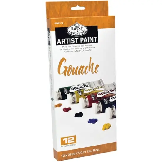 Royal & Langnickel&reg; 12 Color Gouache Acrylic Paint Set {3}