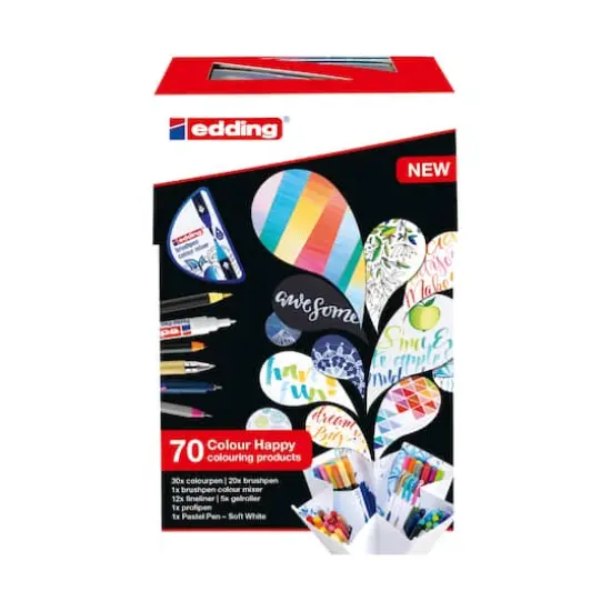 edding&reg; Color Happy Set, 70 Pieces {1}