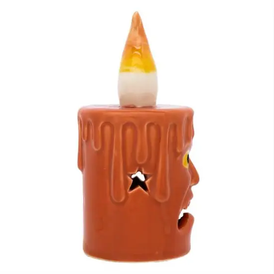 7" Jack Orange Candles with LED Lights, 2ct. {7}