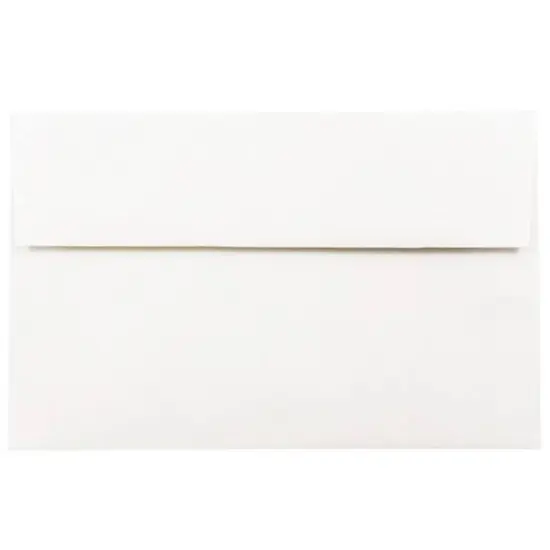 JAM Paper A10 Strathmore Ultimate White Woven Invitation Envelopes, 25ct. {1}