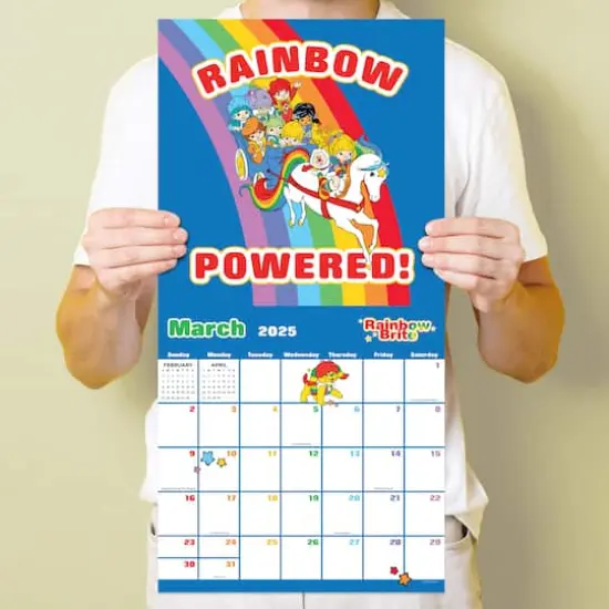 TF Publishing 2025 Rainbow Brite Wall Calendar {6}