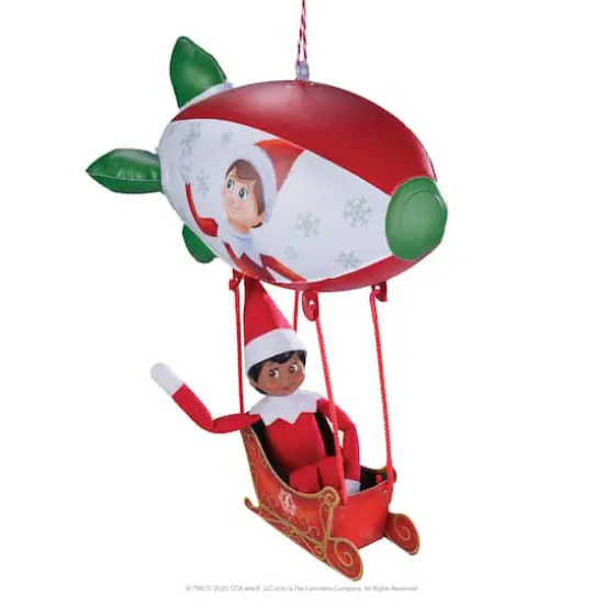 The Elf on the Shelf&reg; Peppermint Blimp Ride {4}