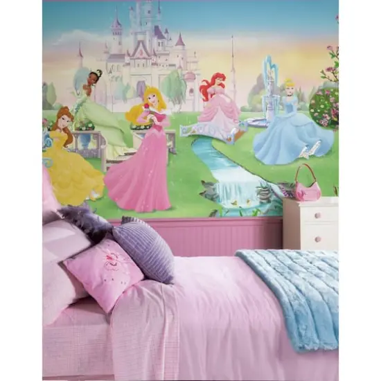RoomMates Dancing Princess Chair Rail Prepasted Mural {3}