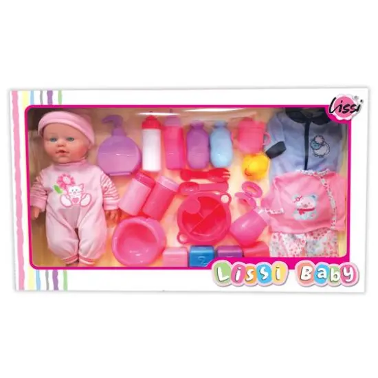 Lissi 12" Baby Doll with Accessories & Outfits {3}