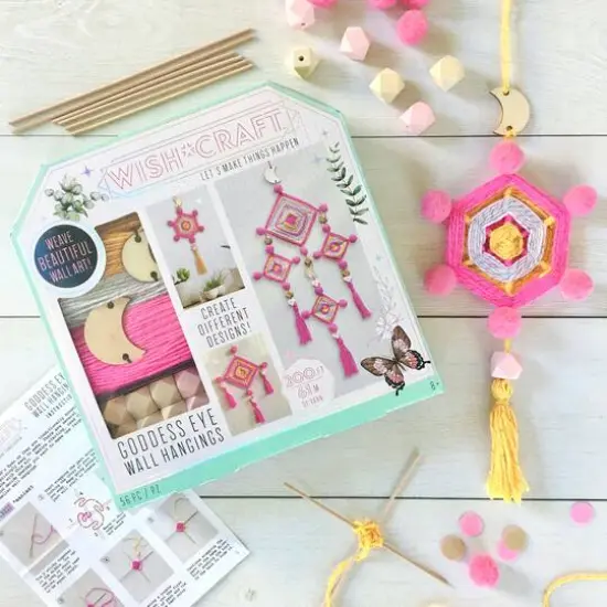 Wish Craft&trade; Goddess Eye Wall Hanging Kit {7}