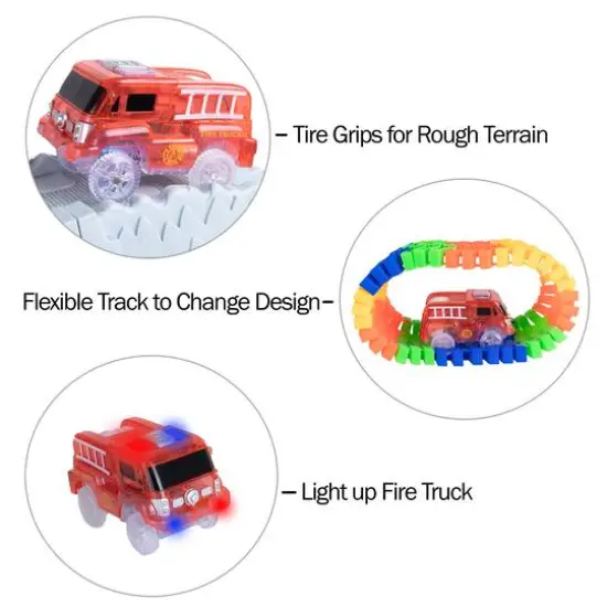 Toy Time Flexible Tracks Raceway Set {5}