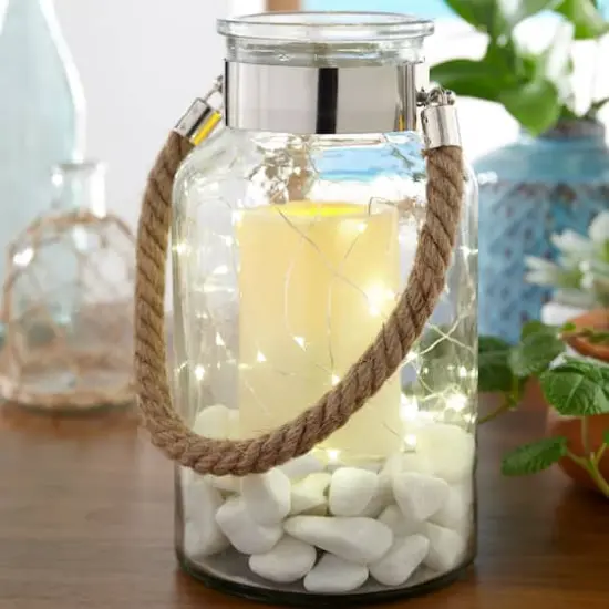 40ct. Warm White LED String Lights with Silver Wire by Ashland&reg;, 2ct. {3}