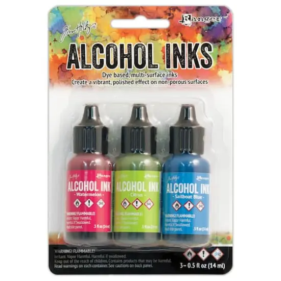 Ranger Tim Holtz&reg; Alcohol Inks Dockside Picnic {6}