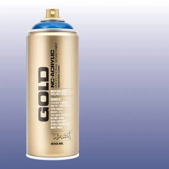 Montana&trade; Cans GOLD Transparent Spray Paint, 400mL T5080 Transparent Ultramarine {6}