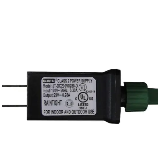 7.5ft. Pre-Lit Flocked Winema Pine Artificial Christmas Tree, Clear Lights {4}