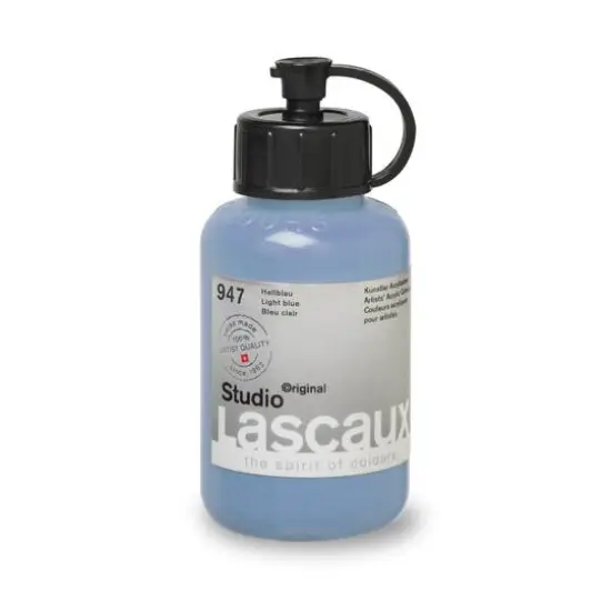Lascaux Studio Acrylic Paint, 85mL 947 Light Blue {4}