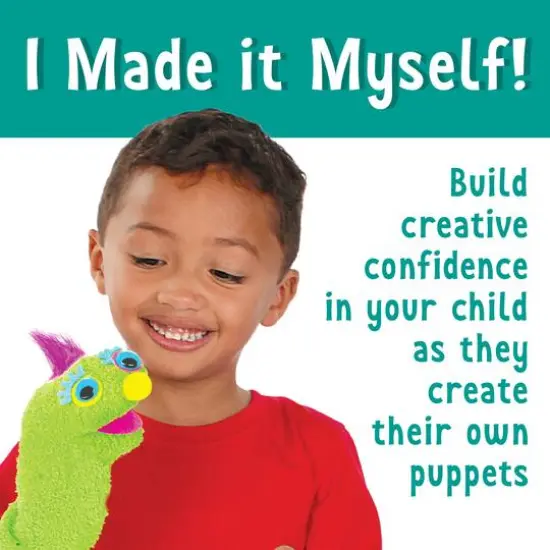 Creativity for Kids Make Your Own Sock Puppets Kit {7}