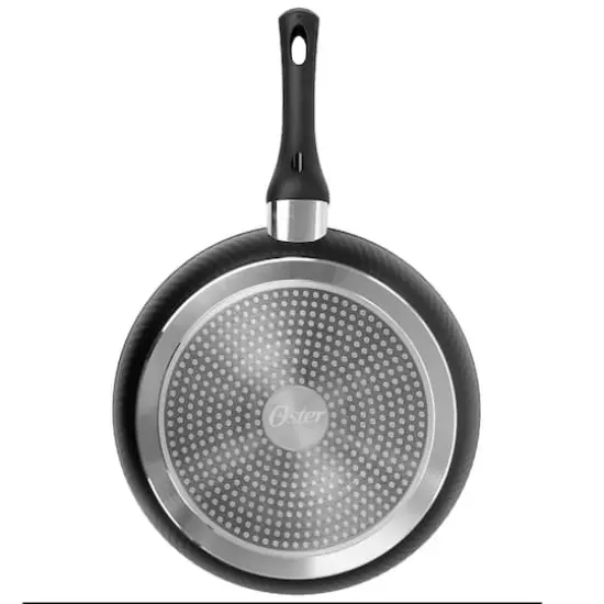 Oster Kono 11'' Black Aluminum Nonstick Frying Pan {4}