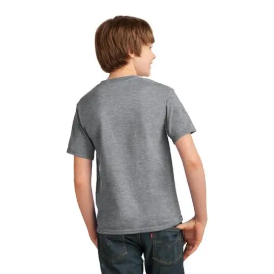 Port & Company&reg; Neutrals Youth Essential T-Shirt Athletic Heather {6}