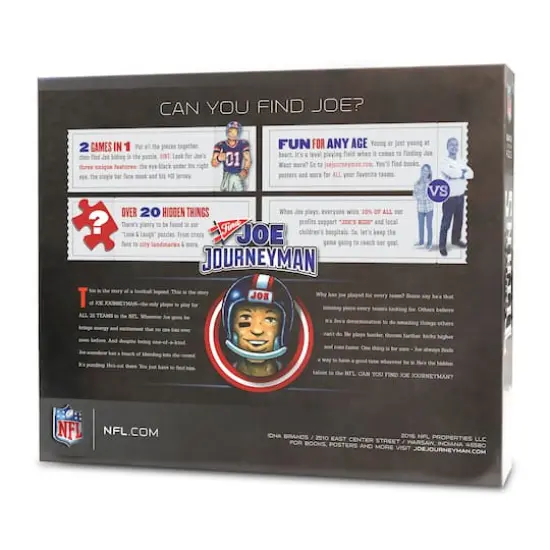 Joe Journeyman NFL 500 Piece Jigsaw Puzzle Tennessee Titans {4}