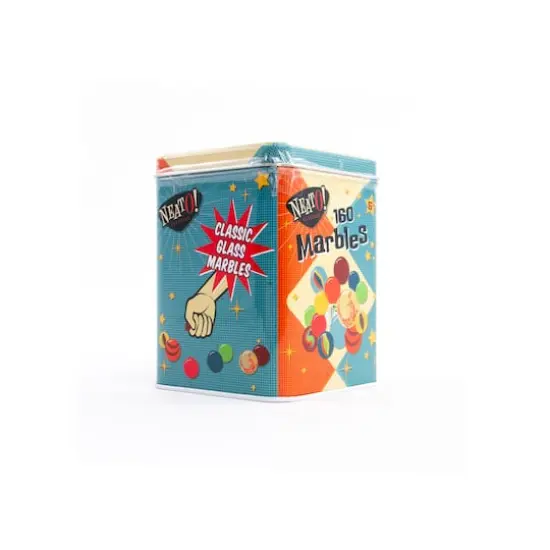 Toysmith&reg; NEATO!&trade; Classics 160 Marbles in a Tin {4}