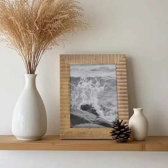 8" x 10" Faux Wood Ripple Tabletop Frame by Studio D&eacute;cor&reg; Treasured Finds {3}