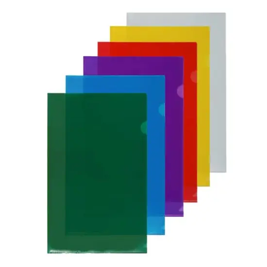 JAM Paper 9" x 14.5" Plastic Sleeve Page Protectors, 12ct. {3}