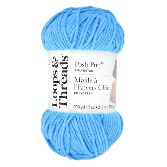Posh Purl&trade; Yarn by Loops & Threads&reg; Blue Raspberry {1}