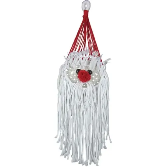 Design Works&trade; Zenbroidery&trade; Santa Macram&eacute; Wall Hanging Kit {1}