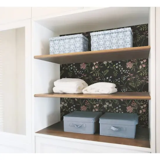 RoomMates Meadow Mix Peel & Stick Wallpaper Black/Multi {4}