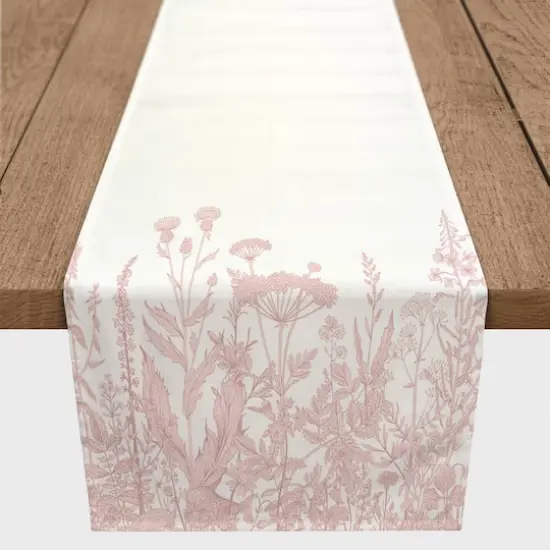 Spring Wildflowers Outdoor Table Runner {4}