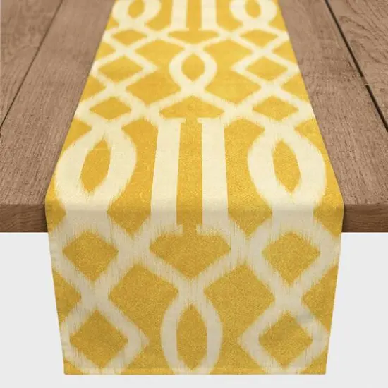 Kirkwood Indoor/Outdoor Table Runner Yellow {3}