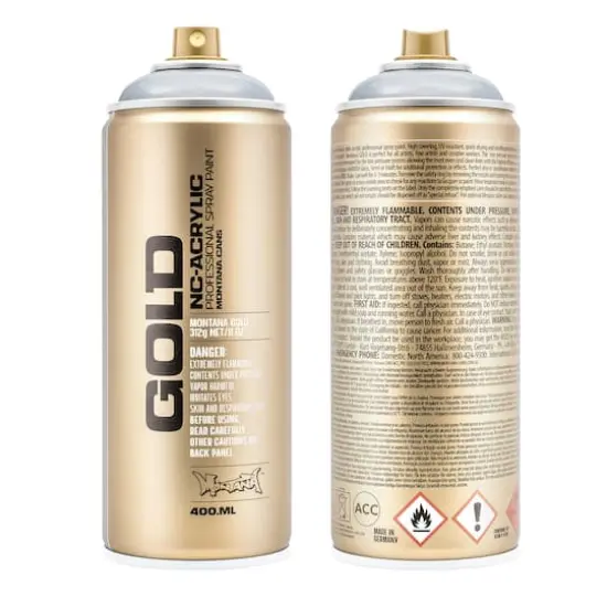 Montana&trade; Cans GOLD Transparent Spray Paint, 400mL T7060 Transparent Gravel {1}