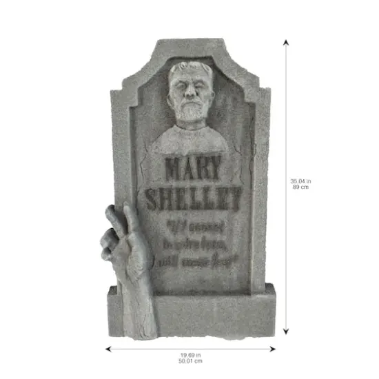 35" Gray Mary Shelley Tombstone by Ashland® {4}