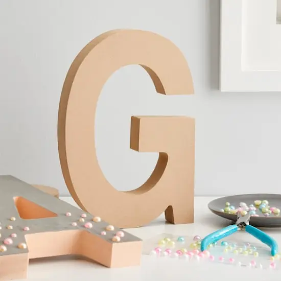8" MDF Block Letter by Make Market&reg; G {3}