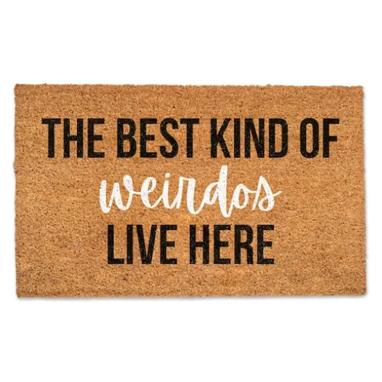 The Best Kind of Weirdos Doormat {1}