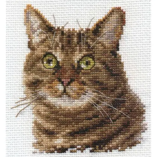 Alisa Cat's Eyes Cross Stitch Kit {1}
