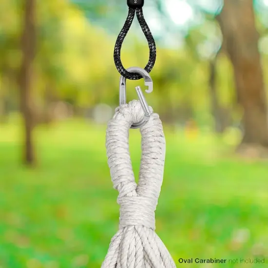 Sorbus Hanging Saucer Swing Nest White {4}