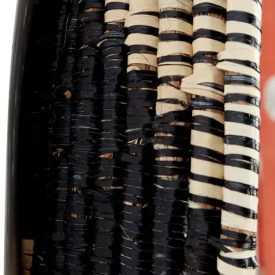 Set of 3 Black Wood Boho Style Wall Decor 20", 18", 15" {4}