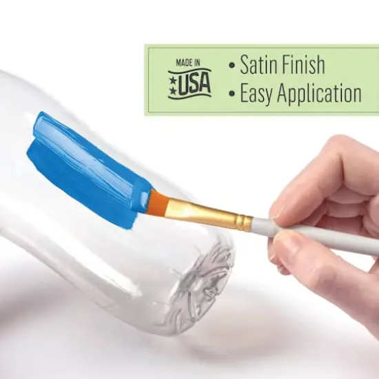 FolkArt&reg; Paint For Plastic&trade; Paint & Brush Kit {5}