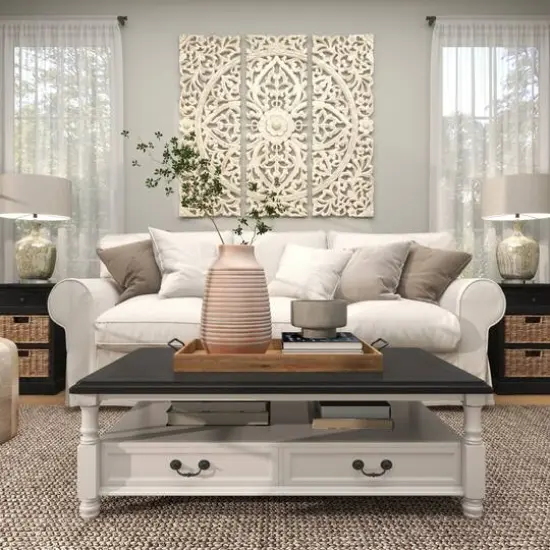 15" Pink Whitewashed Ribbed Terra Cotta Vase {15}