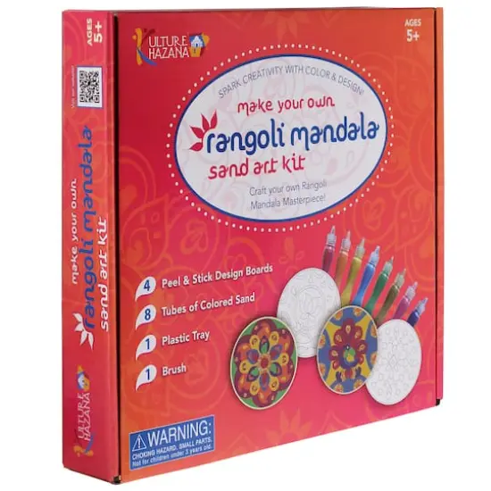 Kulture Khazana Make Your Own Rangoli Mandala Sand Art Kit {7}