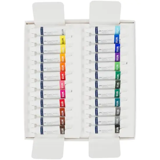 Faber-Castell Creative Studio 24 Color Watercolor Paint Set {5}