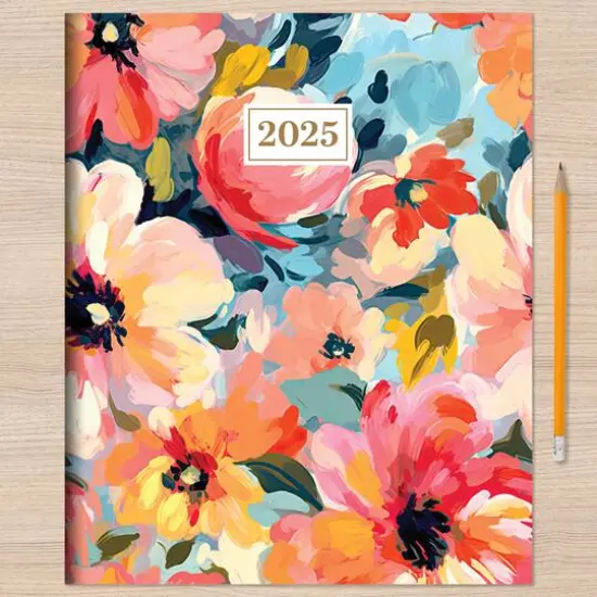 TF Publishing 2025 Impressionistic Flowers Large Monthly Planner {7}