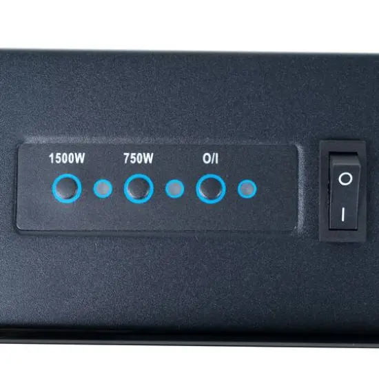 Hastings Home 36" Stainless Steel Electric Fireplace {5}