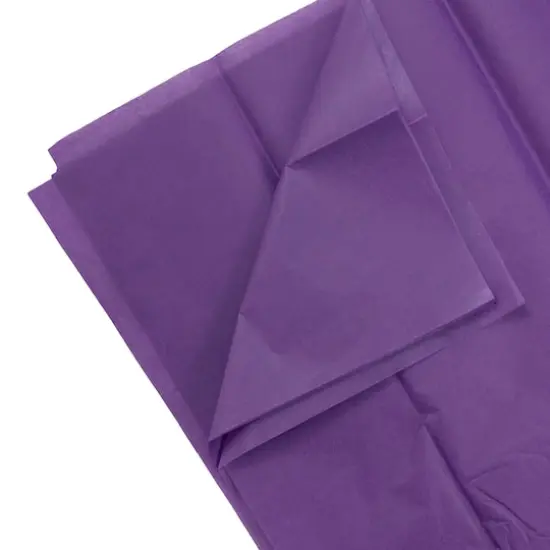 JAM Paper 20" x 26" Tissue Paper, 2 Packs of 10 Sheets Purple {5}