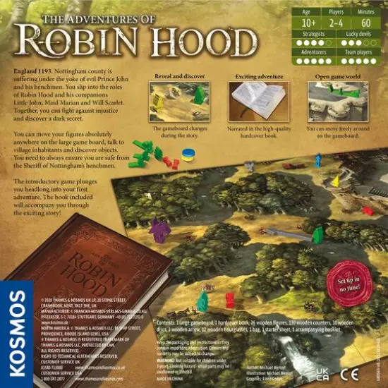 Thames & Kosmos The Adventures of Robin Hood Board Game {3}
