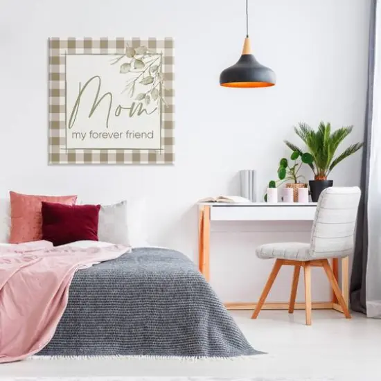 Stupell Industries Mom My Forever Friend Canvas Wall Art {3}