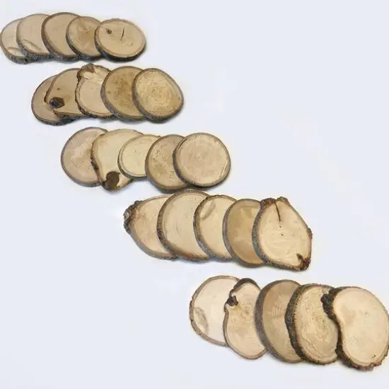 Wilson&reg; Enterprises 25 Pack Basswood Coasters Seconds {1}