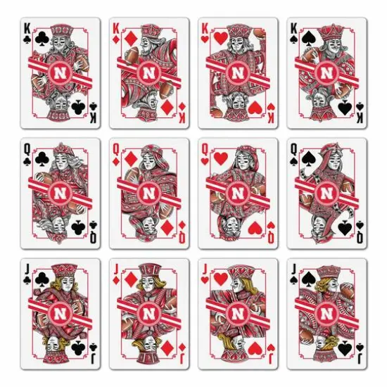 NCAA Classic Series Playing Cards Nebraska Cornhuskers {4}