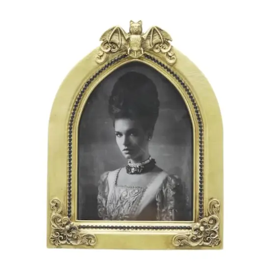 5" x 7" Gold Ornate Arch with Bat Tabletop Frame by Ashland&reg; {1}