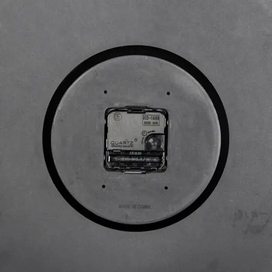 Brown Antique Fleur De Lis Wall Clock {10}