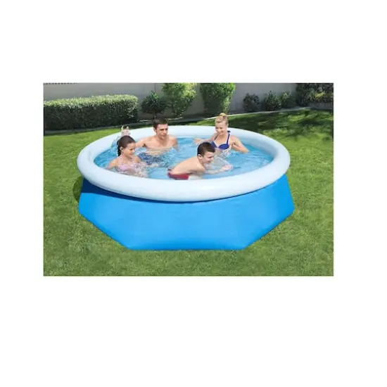 Pool Central&reg; 10ft. Round Inflatable Easy Set Kids Swimming Pool with Filter Pump {3}