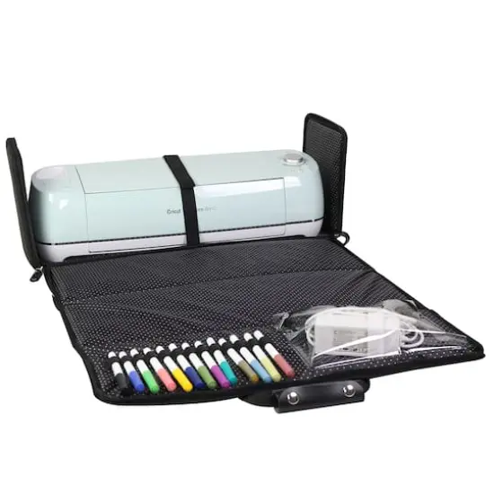 Everything Mary Heather Black Die-Cut Machine Carrying Case {4}